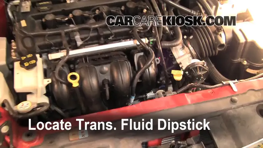 2009 Ford Focus SE 2.0L 4 Cyl. Sedan (4 Door) Transmission Fluid Check Fluid Level